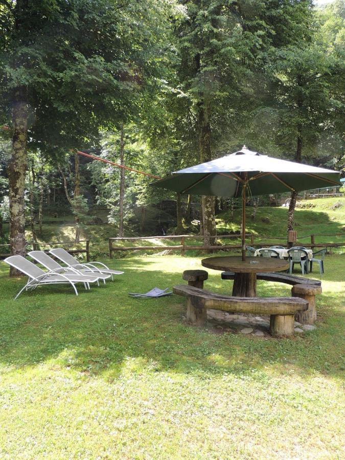 Chalet Con Piscina Garzeno Exterior foto